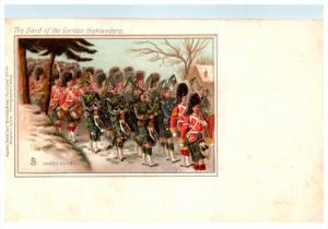 British Army  The band of Gordon Highlanders    Tuck no.114