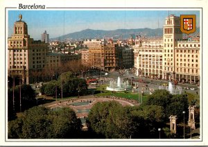 Spain Barcelona Plaza Cataluna 1996