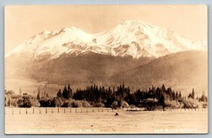 RPPC  Mt. Shasta   California  Postcard
