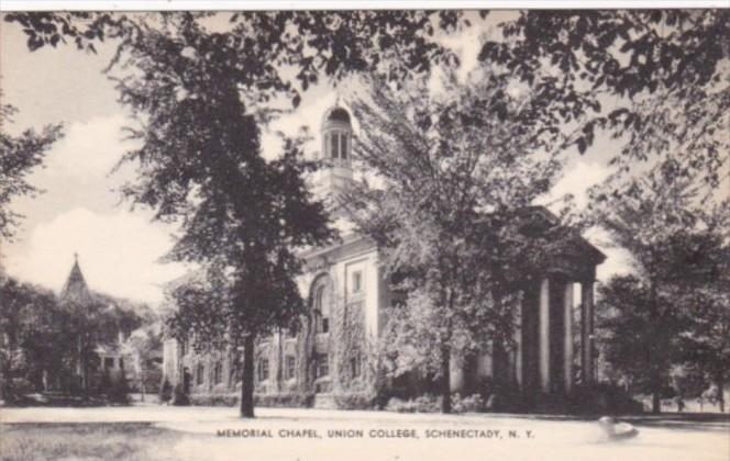 New York Schenectady Memorial Chapel Union College Artvue