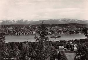 TROMSO NORWAY NORGE PANORAMA~ELEVATED VIEW~NORMANN PHOTO POSTCARD