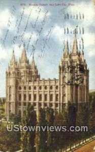 Mormon Temple - Salt Lake City, Utah UT  