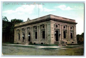 c1910's US Post Office Building Marshalltown Iowa IA Unposted Antique Postcard