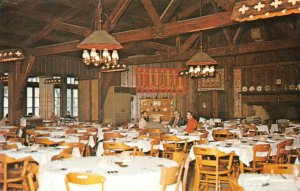 UTICA, IL Illinois  STARVED ROCK LODGE~Dining Room  ROADSIDE  c1960's Postcard
