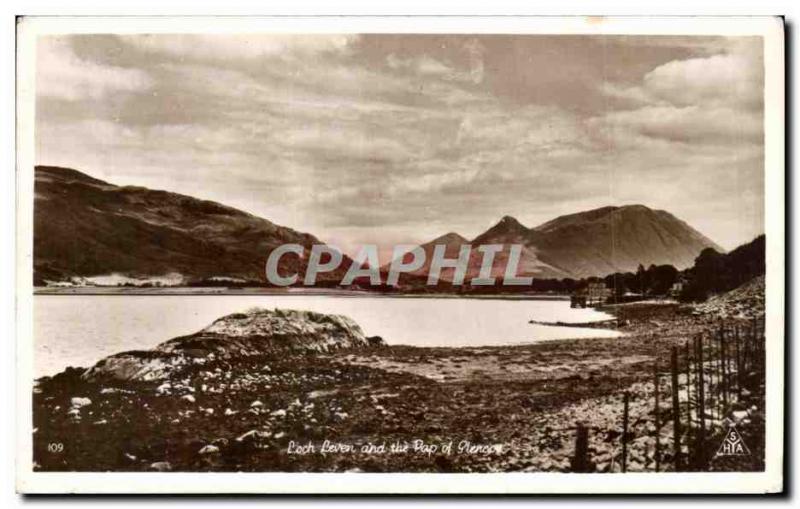 Old Postcard Loch Leven and the Pop of Plencoe