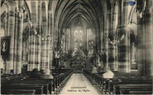 CPA CORNIMONT - Interieur de l'Église (153766)