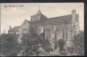 Sussex Postcard - South Side of Rye Church  RS4594