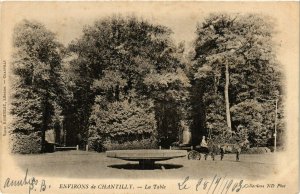 CPA Env.de Chantilly La Table FRANCE (1014489)