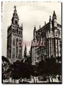 Postcard Modern Sevilla Patio de los Naranjous Catedral