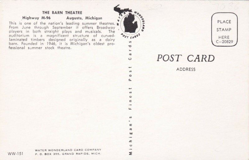 Michigan Augusta The Barn Theatre sk2922