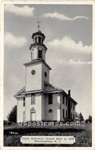 Dutch Reformed Church - Bloomingburg, New York NY  