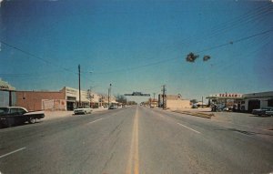 Postcard Main Street Thatcher Arizona
