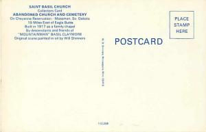 Saint Basil Church Abandoned Mossman South Dakota SD  PC