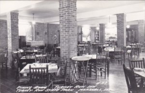 Indiana Marshall Dining Room Turkey Run Inn Real Photo