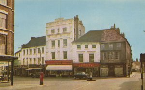 Louth Singer Sewing Machine Shop Cornmarket Lincs Postcard