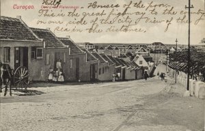 curacao, D.W.I., WILLEMSTAD, Cerro de Pietermaai (1910s) Morón Postcard