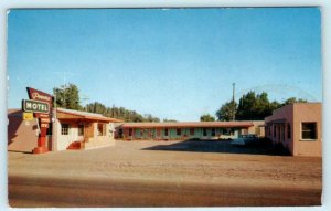 BURLEY, Idaho ID ~ Roadside POWERS MOTEL 1957 Cassia County Postcard