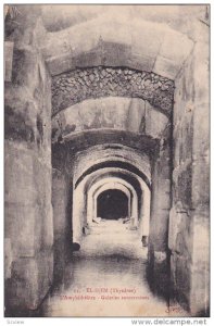 L'Amphitheatre- Galeries Souterraines, El-Djem, Tunisia, 1900-1910s