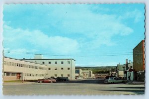 Whitehorse Yukon Canada Postcard Main Street c1950's Vintage Unposted