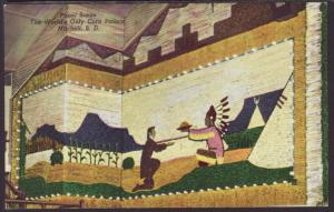 Panel,Corn Palace,Mitchell SD Postcard