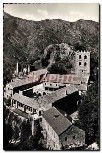 Postcard Modern Surroundings Of Vernet les Bains Abbey of St. Martin du Canigou