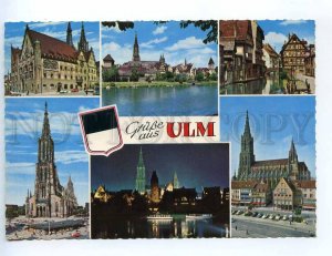 239219 GERMANY Grusse aus ULM old collage postcard