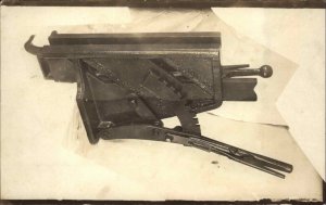 Machinery - Engine Brake? For RR Train? c1910 Real Photo Postcard