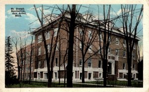 Ann Arbor, Michigan - A view of St. Joseph Sanitarium - c1925