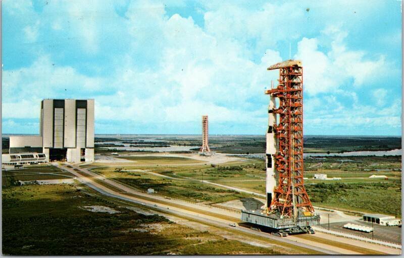 1968 Apollo 4 Enroute for Erection Pad A Kennedy Space Center Florida FL Vintage