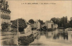 CPA Jarnac Les Moulins et l'Ecluse FRANCE (1074175)