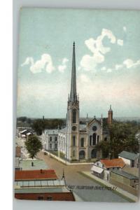 Utica NY Church c1910 Postcard