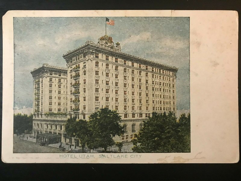 Vintage Postcard Early 1900's Hotel Utah Salt Lake City Utah | United ...