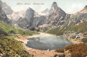 B23803 Tatra tatry gruner lake 1900  slovakia