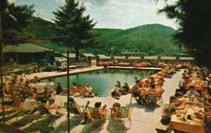 Vintage Postcard 1980 Adirondacks Tops Ranch Resort Stony Creek New York NY