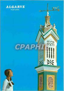 Postcard Modern Fireplace Typical Algarvee Portugal