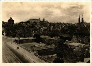 CPA AK Nurnberg- Hallerthor mit blick zur Burg GERMANY (942154)