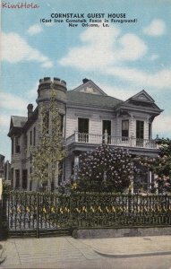 Postcard Cornstalk Guest House New Orleans LA