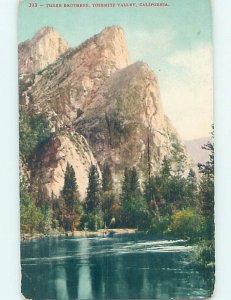 Divided-back NATURE Yosemite Valley In Park - Near Stockton & Modesto CA AD5431