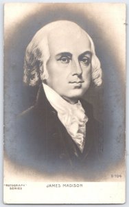 James Madison 4th US President Rotograph Series Postcard Early 1900s
