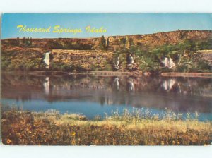 Pre-1980 RIVER SCENE Tuttle - Near Hagerman & Twin Falls Idaho ID AE5587