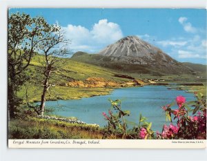 Postcard Errigal Mountain from Gweedore, Ireland