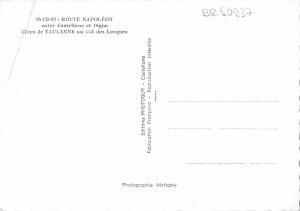 BR50937 Route Napoleon entre castellane et digne clues de taulanne au     France