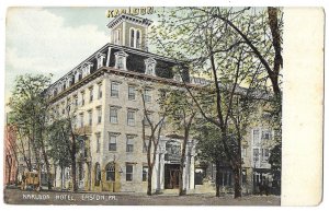 Karldon Hotel, Easton, Pennsylvania Unused Divided Back Postcard