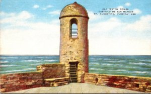 Florida St Augustine Castillo de San Marcos Old Watch Tower