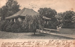 Vintage Postcard 1906 James Park Mansion House Landmark Madison New Jersey NJ