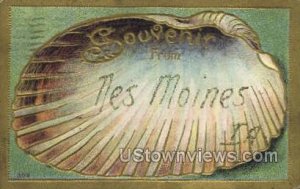 Souvenir From - Des Moines, Iowa IA