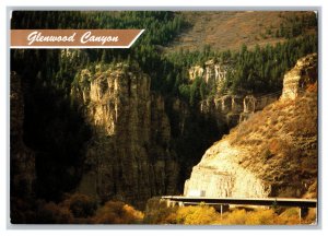 Interstate 70 Glenwood Canyon Colorado c1994 Postcard Continental View Card