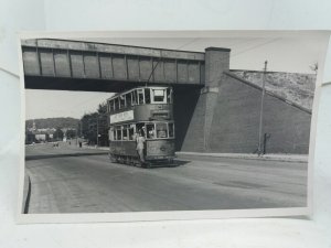 Original Vintage Photo London Tram 1908 Special Last Tram Week July 1952