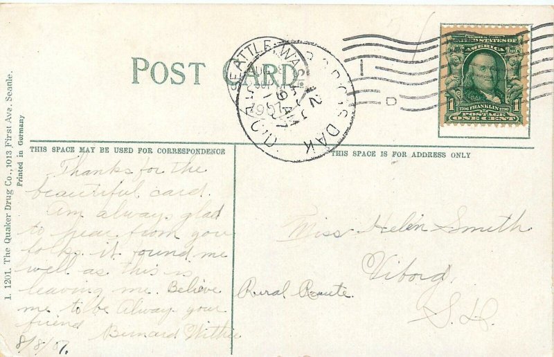 Postcard 1909 Massachusetts Cambridge Appleton Chapel Metropolitan MA24-4495