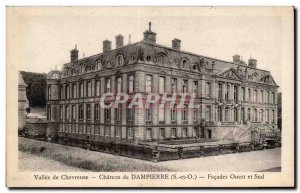 Dampierre - Facade West and South - Old Postcard